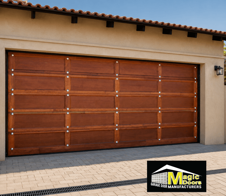 Magic Doors Meranti Wood GOTHIC FLAT DOUBLE