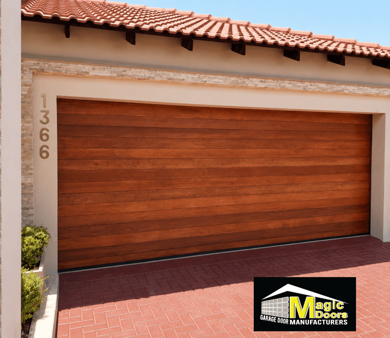 Magic Doors Meranti Wood Solid Slat