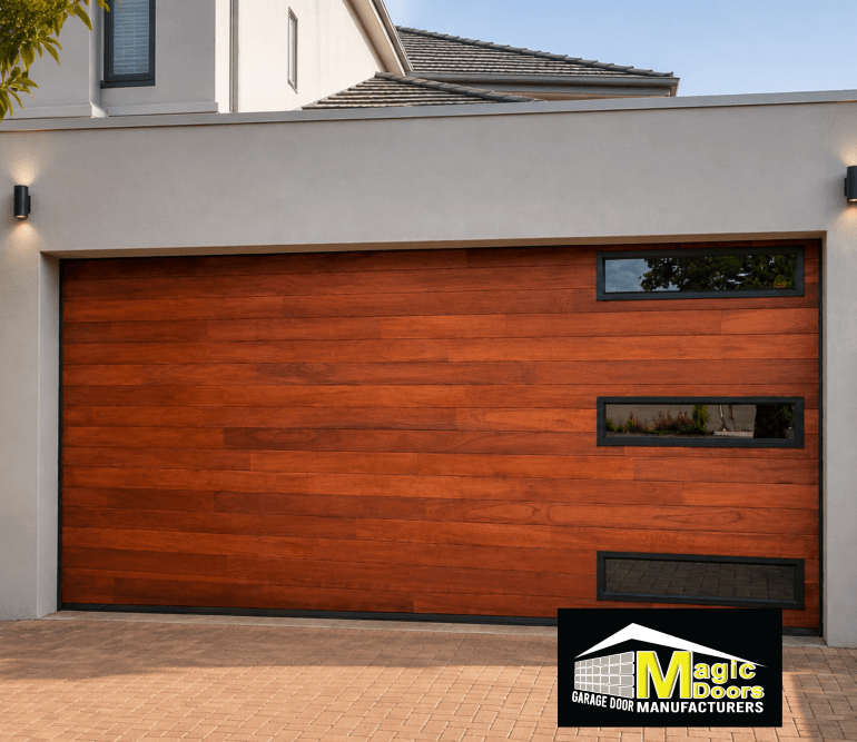 Magic Doors Meranti Wood fINGER jOINTED Slat WITH INSERTS