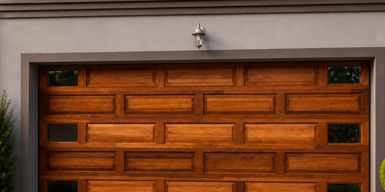 Magic Doors Meranti brick with glass DOUBLE